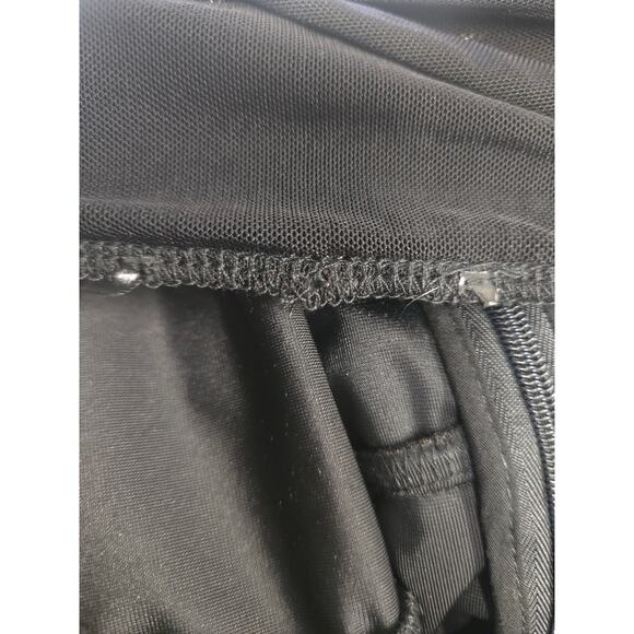 LULU'S XXS Black Edgy Charisma Cutout Long Sleeve Velvet Jumpsuit NEW 0B12 - Picture 10 of 11